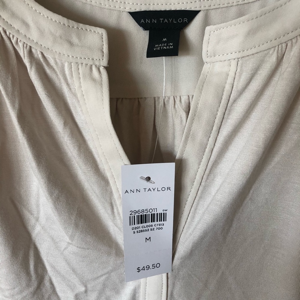 Ann Taylor Henley Shell - Picture 3 of 5
